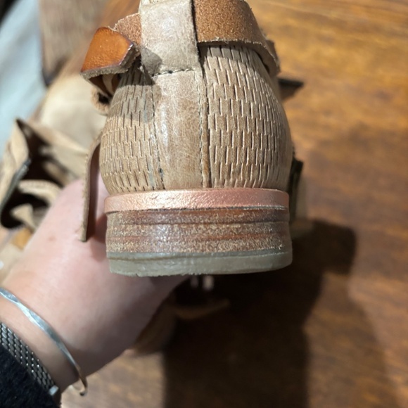AS 98 size 38 short beige booties - Picture 8 of 11